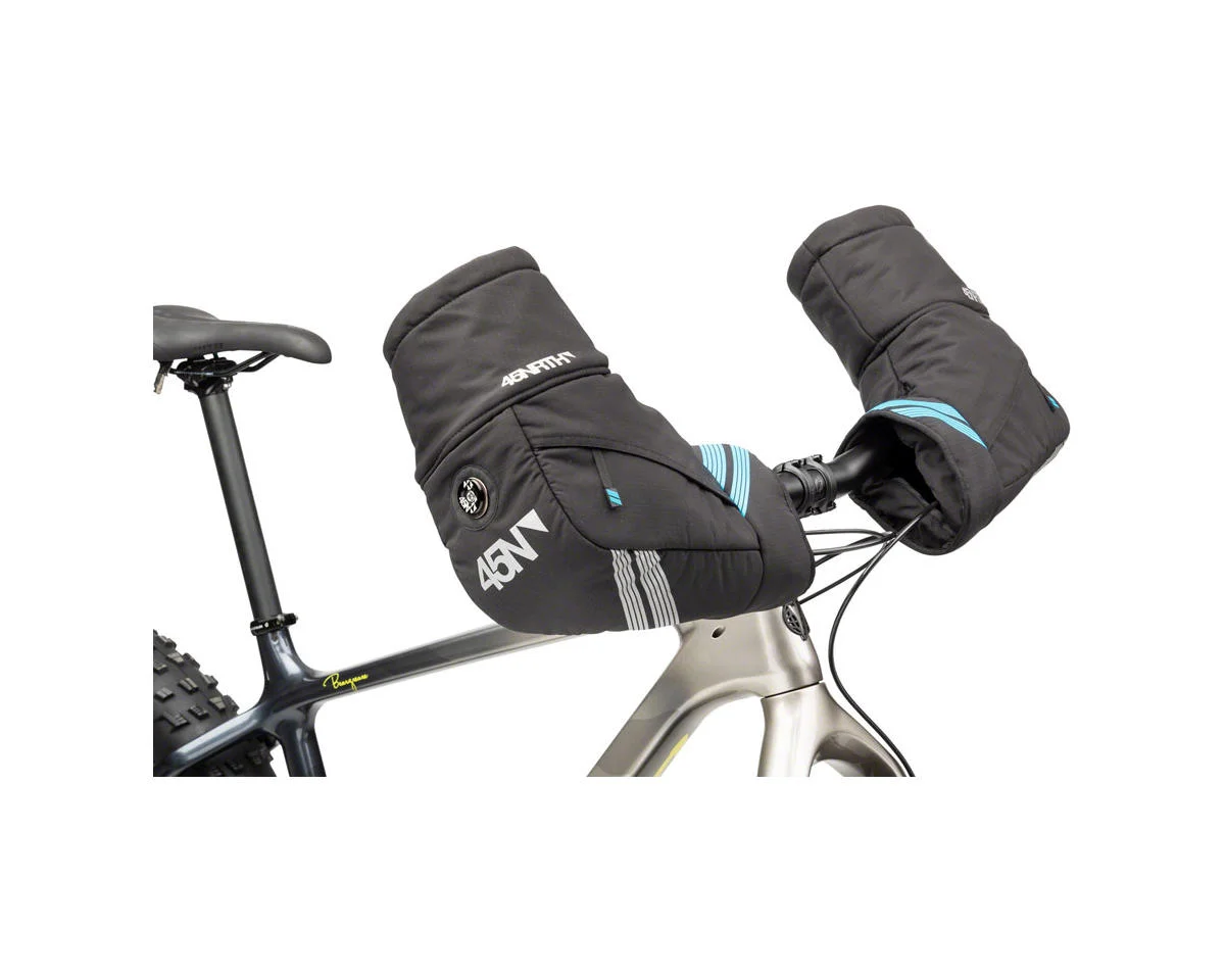 45NRTH Cobrafist Flat Bar Pogies (Black)